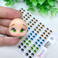 OLHOS RESINADOS 4024na - Nivia Arts