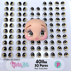 OLHOS RESINADOS 4011na - Nivia Arts