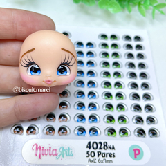 OLHOS RESINADOS 4028na
