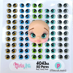OLHOS RESINADOS 4043na na internet