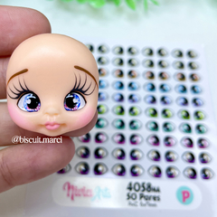 OLHOS RESINADOS 4058na