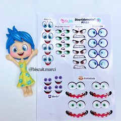 Olhos Resinados Divertidamente 1 MISTA - comprar online