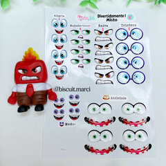 Olhos Resinados Divertidamente 1 MISTA - comprar online