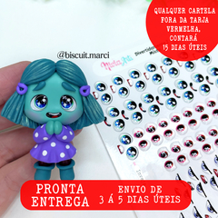 Olhos Resinados Divertidamente 2 (PRONTA ENTREGA) - comprar online