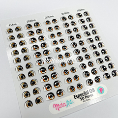 Olhos Resinados Especial 08