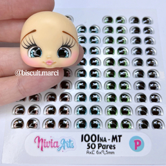 Olhos Resinados 1001NA - MT - comprar online