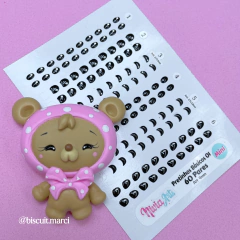 Olhos Resinados Pretinhos Básicos 01 - comprar online