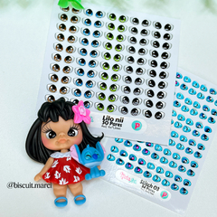 Olhos Resinados Lilo nii - Nivia Arts