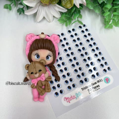 Olhos Resinados TRISTEZA (SEM ÓCULOS) na internet