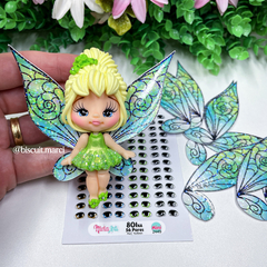 Asas Holográficas 05 Tinker Bell (Sininho) - Nivia Arts