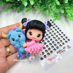 Olhos Resinados 4082na - MD (Coração) - comprar online