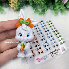 Olhos Resinados 01 Alecrim Biscuit