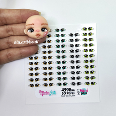 Olhos Resinados 4598na
