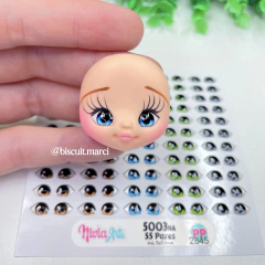 Olhos Resinados 5003na - Nivia Arts