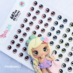 Olhos Resinados 687NA na internet