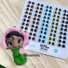 Olhos Resinados 1075NA - comprar online
