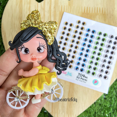 Olhos Resinados 709NA - Nivia Arts