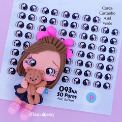 Olhos Resinados 093NA - comprar online