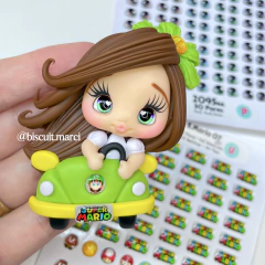 Apliques Resinados Super Mario 07 (APL) - loja online