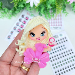 Apliques Resinados Barbie 02 - loja online