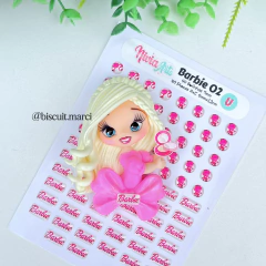 Apliques Resinados Barbie 02