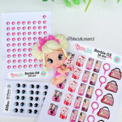 Apliques Resinado Barbie 05 APL - comprar online