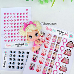 Apliques Resinados Barbie 04 - loja online