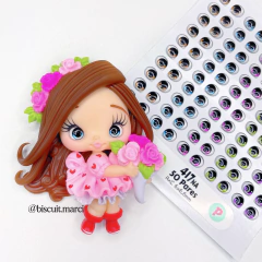 Olhos Resinados 417na - Feltro e E.V.A na internet