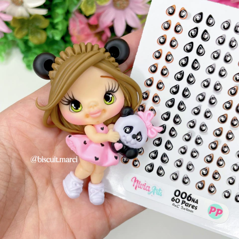 Olhos Resinados 006na (Bichinhos)