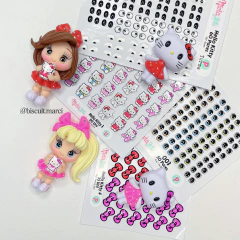 Olhos Resinados 003na - Nivia Arts