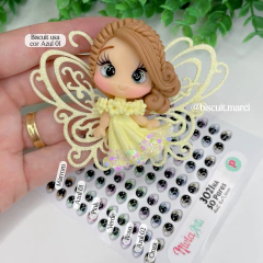 Olhos Resinados 3021na - Nivia Arts