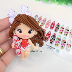 Apliques Resinado Surf Minnie - comprar online