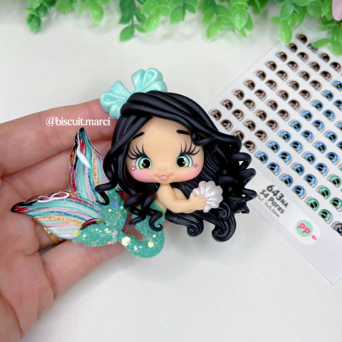 Olhos Resinados 643na