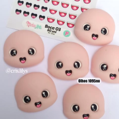 Apliques Resinado Boca 03 - comprar online