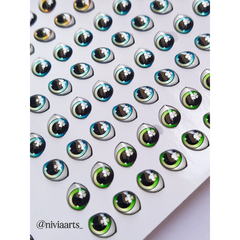 OLHOS RESINADOS 2061 - comprar online