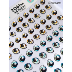 OLHOS RESINADOS 2061