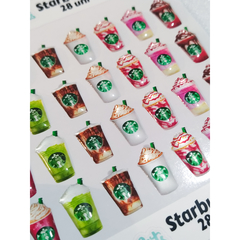 Apliques Resinado Starbucks 2 - comprar online