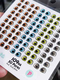 Olhos Resinados 109NA - comprar online