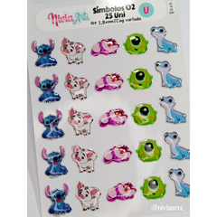 Apliques Resinado Símbolo 02 - comprar online