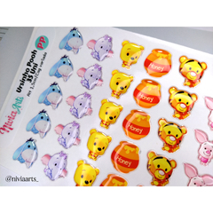 Apliques Resinado Ursinho Pooh 01