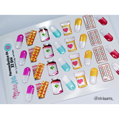 Apliques Resinados Farmacêutica 01 - comprar online