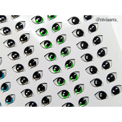 Olhos Resinados 048NA