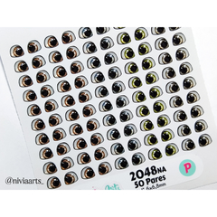 Olhos Resinados 2048NA - loja online