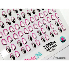 Olhos Resinados 2092NA - Nivia Arts