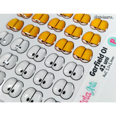 Olhos Resinados Garfield 01 na internet
