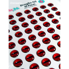 Olhos Resinados Dragão 02 - comprar online