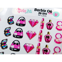 Apliques Resinado Barbie 06 APL - loja online