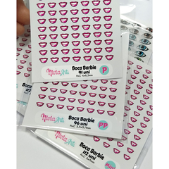 Apliques Resinado Boca Barbie APL - loja online