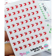 Apliques Resinados Super Mario 02 (APL) - Nivia Arts