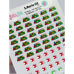 Apliques Resinados Super Mario 02 (APL)